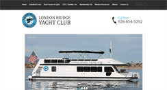 Desktop Screenshot of londonbridgeyachtclub.com